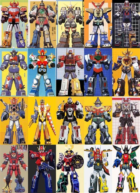 list of megazords.